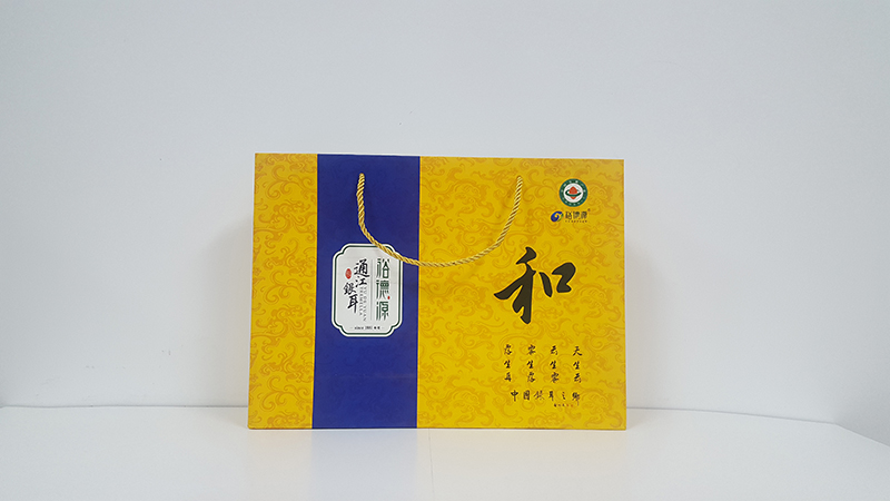 通江银耳手提袋纸袋定做图片 通江银耳手提袋纸袋定做