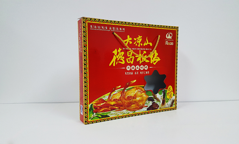大凉山德昌板鸭包装盒定制
