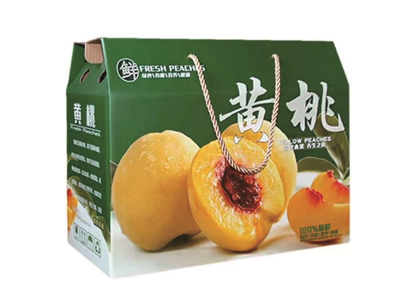 桃子礼盒包装制作