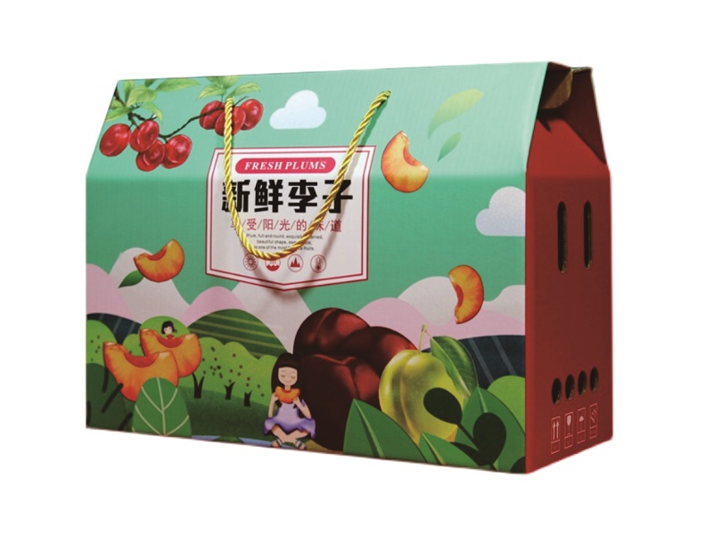 蜂糖李包装盒定制细节