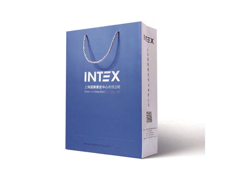 三股绳纸质手提袋定做展示