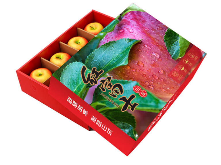 糖心苹果礼品包装盒定做6枚至24枚包装尺寸(一) 糖心苹果礼品包装盒定做6枚至24枚包装尺寸(一)